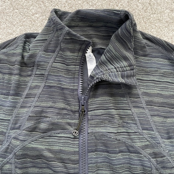 Lululemon Define Jacket Space Dye Twist - Green - Picture 9 of 9